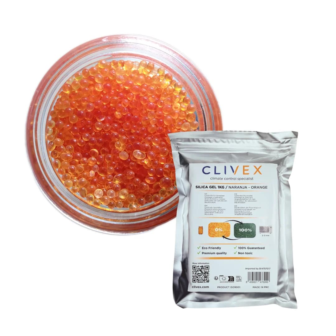 Clivex Orange Silica Gel 1-3 mm